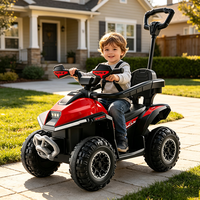 Moto électrique tout-terrain pour enfants HT M611-1 à quatre roues, télécommandée, à batterie, rechargeable, ATV quatre roues