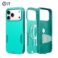 Étui de protection magnétique antichoc en TPU+PC mat pour iPhone 18 Pro Max/Luxury 18 Pro/17 Pro, résistant aux chocs