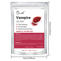 Marque privée Gelée Bio Visage Cristal Vampire Gelée Masque Hydratant Lissant Collagène Masque Facial Produit OEM/ODM