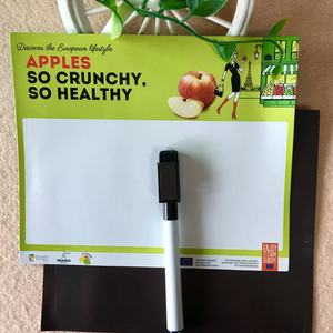Custom-made Eco-Friendly Erasable <strong>Magnetic</strong> Writing Sticker <strong>Sheet</strong> for Refrigerator Paper Promotional Gift - Product Image 2