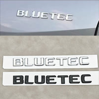 Lettres 3D en ABS, logo BLUETEC, emblème autocollant pour coffre arrière de voiture, pour Mercedes W205 W204 W212 W213, accessoires