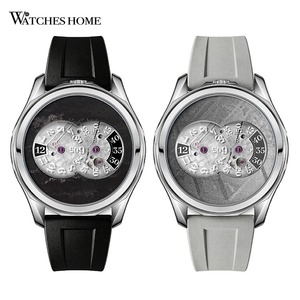 Fabricante <span class=keywords><strong>de</strong></span> Relojes <span class=keywords><strong>de</strong></span> Marca Privada, Logotipo OEM Personalizado, Relojes Mecánicos Automáticos Miyota con <span class=keywords><strong>Horas</strong></span> Saltantes, Esfera Esmaltada, Correa <span class=keywords><strong>de</strong></span> Nailon - Product Image 4