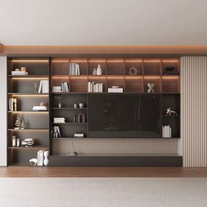 Mobile TV <span class=keywords><strong>Moderno</strong></span> di Lusso Sospeso a <span class=keywords><strong>Parete</strong></span>, Consolle Porta TV in Legno per <span class=keywords><strong>Soggiorno</strong></span>, Contenitore per TV fino a 65 pollici - Product Image 1