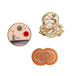 Custom Cast Soft Enamel Lapel Pins Cute Design Metal Badges with Gold-Plated Finish for Advertising & Holiday Gifts - Product Image 6