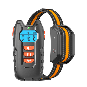 रिचार्जेबल एंटी-बार्क रिमोट कंट्रोल कॉलर इलेक्ट्रॉनिक शॉक डॉग प्रशिक्षण उपकरण Lcd डिस्प्ले बीप/कंपन ध्वनि प्लास्टिक pvc - Product Image 5
