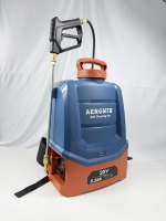 Agrarische 15L rugzakspuit met accu, verstelbare spuitmond, 67psi max. druk, lange batterijduur, automatische pomp, PP, 150cm