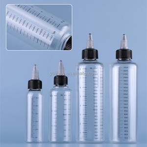 Squeeze Bouteilles de remplissage vides en plastique PET <span class=keywords><strong>Mini</strong></span> Tomate Ketchup Jam avec bouchon supérieur torsadé scellé et ligne graduée 30ml 150ml 500 ml - Product Image 5