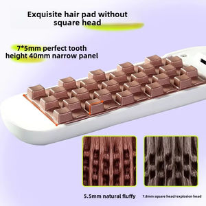 Rizador de Pelo Voluminizador Iónico de Cerámica Ondulador de Pelo Ondulado Tipo Maíz Herramienta de Peinado - Product Image 5