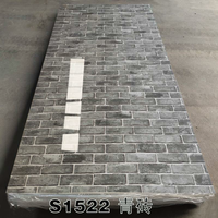 Nouvelle arrivée Panneau mural décoratif de luxe en PVC avec revêtement UV et marbre Feuille de plastique à surface lisse pour service de découpe