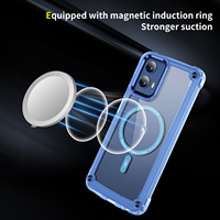 Support étui de charge sans fil pour Samsung Galaxy A56 A36 A26 A55 A34 A15 A06 S25 housse de protection magnétique antichoc pour téléphone
