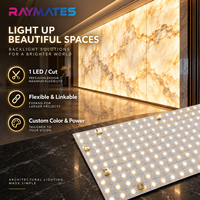 Feuille LED Flexible Découpable de Haute Qualité 24V pour Comptoir en Quartz, Éclairage Mural Rétroéclairé, Boîte Lumineuse et Rétroéclairage d'Armoire