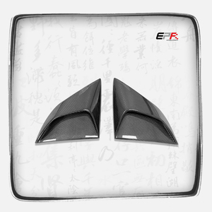 Lightweight Prepreg Dry Carbon OE Rear Triangle Vent <b>Window</b> <b>Cover</b> Fit 2019-Up Supra A90 Bolt‑On Sport Exterior Mod - Product Image 1