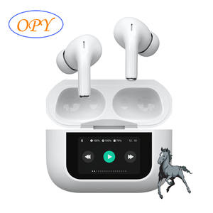 Écouteurs sans fil True Wireless Pro <span class=keywords><strong>2</strong></span> avec écran tactile LCD <span class=keywords><strong>Dragon</strong></span>, étanches, chipset ANC JL, avec <span class=keywords><strong>bo</strong></span>îte d'emballage à affichage numérique - Product Image 1