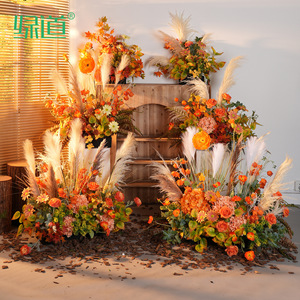 Bouquet de fleurs artificielles Greenway HY-BM11 Décoration d'automne Paysage de jardin intérieur - Product Image 4