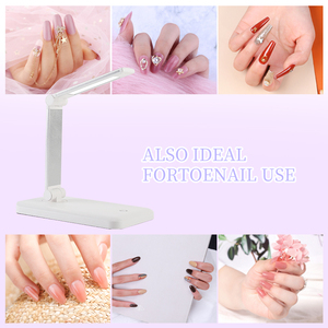 Lámpara de Secado de <span class=keywords><strong>Uñas</strong></span> LED <span class=keywords><strong>Ultravioleta</strong></span> Inalámbrica de 20w, Plegable, Secado Rápido de Gel, para Curado de <span class=keywords><strong>Uñas</strong></span> - Product Image 6
