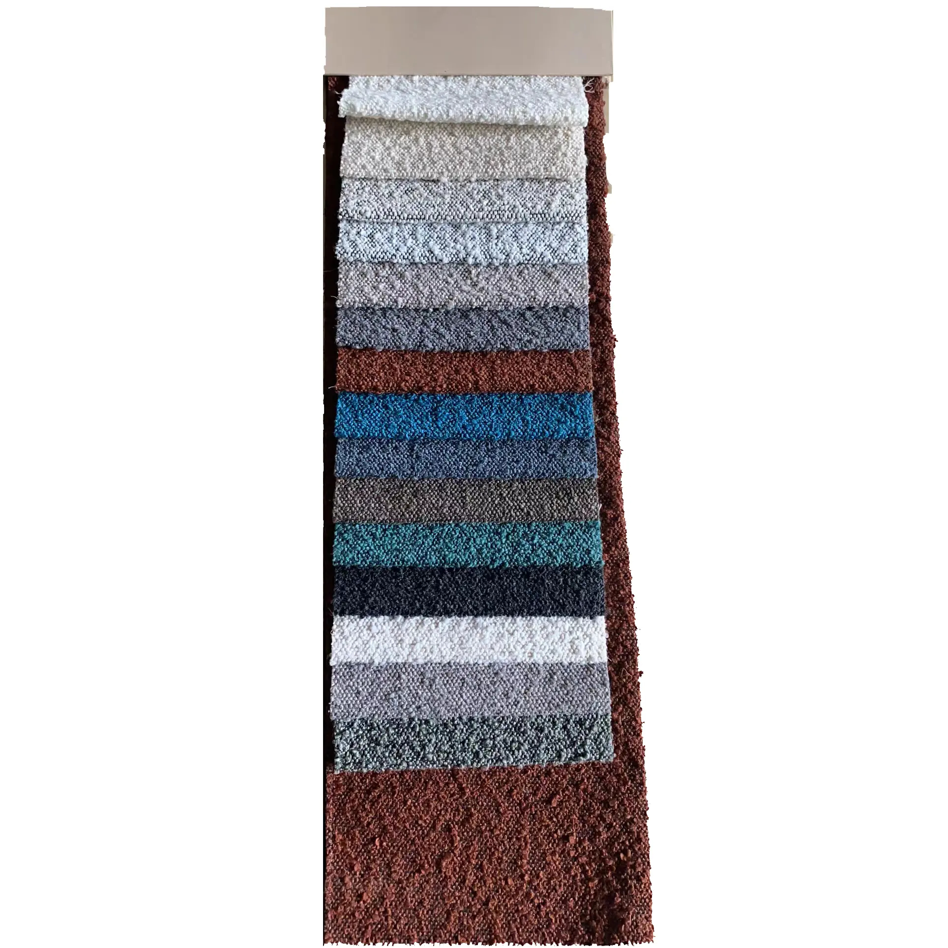 Tissu de Boucle tricoté bon marché pour meubles de canapé