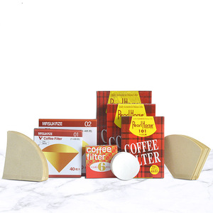 <span class=keywords><strong>4</strong></span> Túi Lọc Cà Phê Hình Nón 8-12 Ly Giấy Tự Nhiên Không Tẩy Trắng Không Phân Hủy Dùng Một Lần Cho Máy Pha Cà Phê Pha Chậm Và Nhỏ Giọt, 100 Cái - Product Image 1