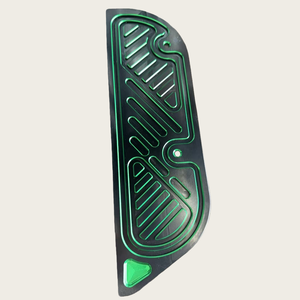 Accesorios para Moto, Reposapiés Trasero para Motocicleta, Reposapiés Trasero Antideslizante, Apto para Modificación de Piezas de Reposapiés Giorno - Product Image 2