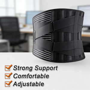 <span class=keywords><strong>Cintura</strong></span> di Supporto Lombare Robusta e Protezione per la Schiena per Prevenire il <span class=keywords><strong>Dolore</strong></span> alla Parte Bassa della Schiena - Product Image 2