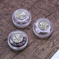 Mini boîte en plastique de bijoux religieux pour l'emballage de bijoux de chapelet pour le bracelet de chapelet de 6mm 8mm