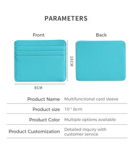 Portefeuilles fins et minimalistes pour hommes, portefeuille de poche avant, <span class=keywords><strong>porte</strong></span>-cartes de crédit, logo personnalisé, mini portefeuille fin pour <span class=keywords><strong>homme</strong></span>, <span class=keywords><strong>porte</strong></span>-<span class=keywords><strong>carte</strong></span> d'identité - Product Image 5