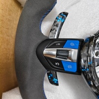 Volant en fibre de carbone forgé haute performance avec vibration pour BMW X3 X6 F10 F16 F30 F34 M3 M5 F87 F92 E89 E90 330i