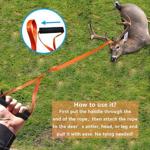 بالجملة معدات الصيد في الهواء الطلق لوازم قرون حبل الغزلان مع سحب الغزلان متعددة الألوان - Product Image 1