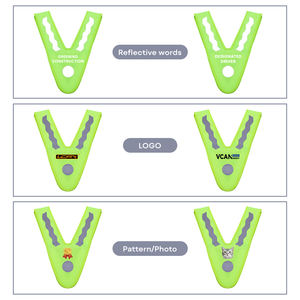 سترة سلامة للأطفال تصميم عاكس مقاس حر يناسب معظم الأطفال البوليستر قماش مدرسة عبور دورية بوليباغ التغليف - Product Image 5