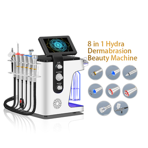 Appareil de soin du visage Hydra Oxygen 8-en-1, machine d'hydrodermabrasion, équipement de beauté portable en alliage avec prise US - directement de l'usine - Product Image 3