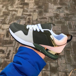 New Fashion Women's Sneakers Leather Thick Bottom Increased Casual Comfortable Sports Shoes womens flats chaussures homme - Product Image 2