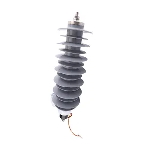 Aoda IEC silicone rubber polymer Gapless type metal oxide 36kv lightning arrester suppliers