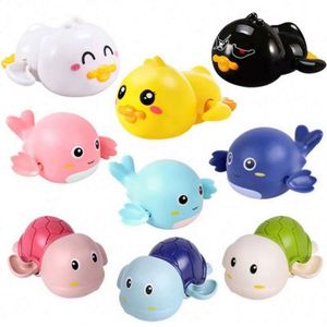 Jouets de bain pour bébé, tortue de bain pour tout-petits, tortue nageuse mignonne, jouet aquatique classique à remonter pour piscine et plage, jouet d'eau à chaîne pour enfants, pour jouer en extérieur - Product Image 1