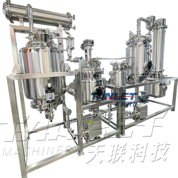100L 200L Multi Purpose Herbal Extraction & Concentration Unit