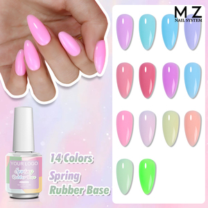Base de Gel Elástica para Uñas, de Alta Adhesión, Profesional, para Salón o Uso Personal, No Tóxica, en Oferta - Product Image 1