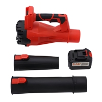 Souffleur industriel haute puissance à batterie lithium rechargeable pour feuilles, neige et poussière, pression du vent 900g, 60m/s