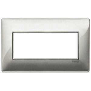 Couvercle d'enceinte électronique Vimar en plaque d'argent 20,5x9,5x0,9mm - Product Image 1