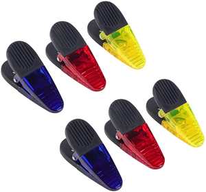 مشابك بلاستيكية صغيرة مخصصة بحجم 8.7*3.1*4.2 سم ذات مظهر جذاب ورخيصة مع طباعة الشعار ومزودة بمغناطيس - Product Image 3