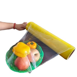 Pellicola super trasparente uso del supermercato <span class=keywords><strong>9</strong></span> micron di castingfood pvc pellicola trasparente per imballaggio jumbo roll - Product Image 1