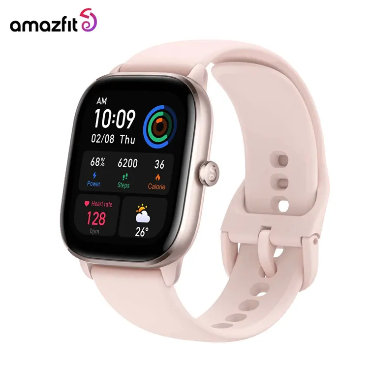 2022 Original Smartwatch With Alexa Built-in 24H Heart Rate 120 Sports Modes Smart Watch Amazfit GTS 4 Mini