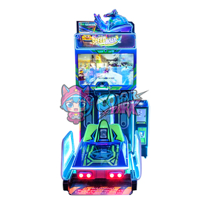 Máquina de Juegos de Carreras de Lanchas y Surf Dinámico para Adultos, Operada con Monedas, Colorida, para Parques de Diversiones - Product Image 6