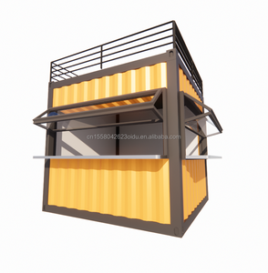 Unidad de Contenedor con Ventana de Vidrio de Montaje Rápido, para Cafeterías, Bares, Restaurantes de Comida Rápida, Tiendas de Conveniencia, Casas Prefabricadas Residenciales - Product Image 1
