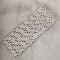 Pailles à boire en papier imprimées à l'encre de soja biodégradable - Accessoires de bar, utilisation en camping, durables, certifiées LFGB, 100% papier recyclé