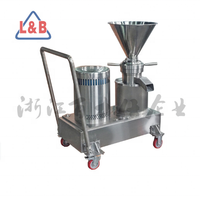 Moulin colloïdal en acier pour le traitement des aliments, type humide, pour le broyage de légumes et de fruits frais, pour la moutarde/la sauce au canard, mélangeur homogénéisateur en acier