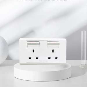 Interruptor de Luz de Pared Táctil de un Solo Toque, Estándar Británico YUHE, 10A, IP27, Ignífugo, Compatible con EWeLink, 100000 Usos - Product Image 2