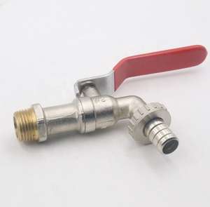 Grifo de Cocina y Jardín de Alta Calidad, Resistente, Manual, de Bronce, con Válvula de Bola Antimicrobiana - Product Image 3