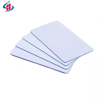 Imprimante personnalisée double face simple 0.33mm à injection en PVC/jet d'encre imprimable NFC 215 cartes carte d'identité en PVC imprimable à jet d'encre