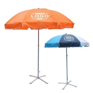 Outdoor Promotional Custom Camping Sun <b>Umbrella</b> With Logo - Product Image 1