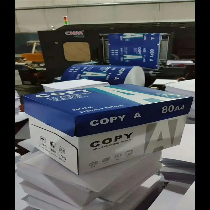 big bulk sale customized size and packing OEM 70gsm Copy Paper a4