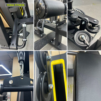 Équipement de Musculation de Haute Qualité Leg Curl et Extension de Jambes Machine Commerciale de Salle de Sport Extension Assise Guangzhou Fitness