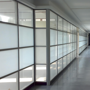 Quảng Đông Phổ Biến Mỏng Kính Hiện Đại Khung Văn Phòng Phân Vùng Tường Kính Chất Lượng Cao - Product Image 6